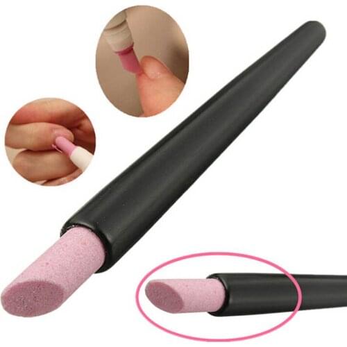 5Pcs Pedicure Manicure Nail Care Tools Set 13.8cm Quartz Stone Nail Cuticle Pusher Remover Trimmer Scrub Pen