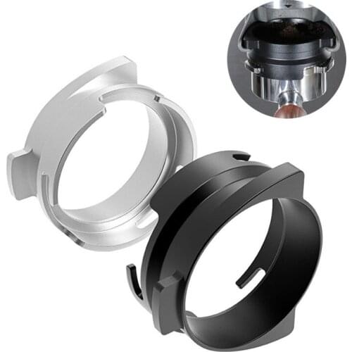 54mm Coffee Powder Receiving Dosing Ring Rotatable Aluminum Alloy Loop for Breville 8 Series Coffee Machines