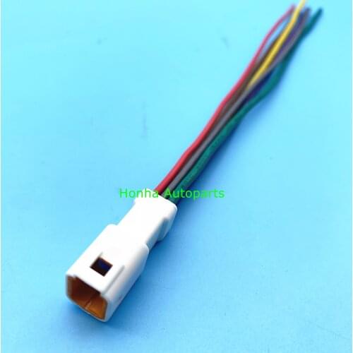 Free Shipping 20/50/100pcs JST JWPF type Automotive Waterproof Cable Connector 6 pin male Butt Plug JST-06T-JWPF-VSLE