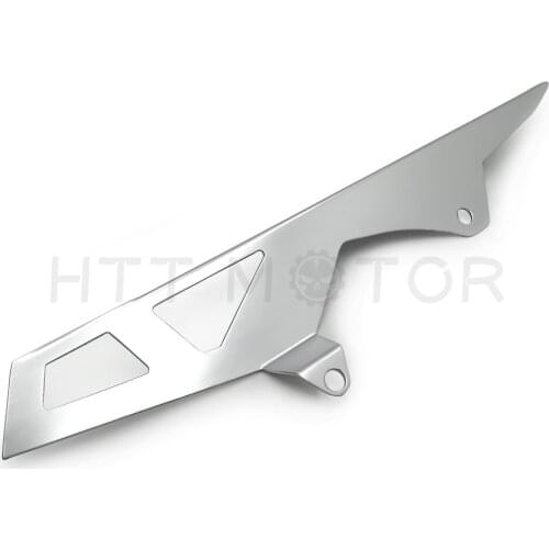 SILVER Chain Guards for Suzuki 2006 2007 2008 2009 GSXR 600 750 GSX-R Aftermarket free shipping motorcycle parts