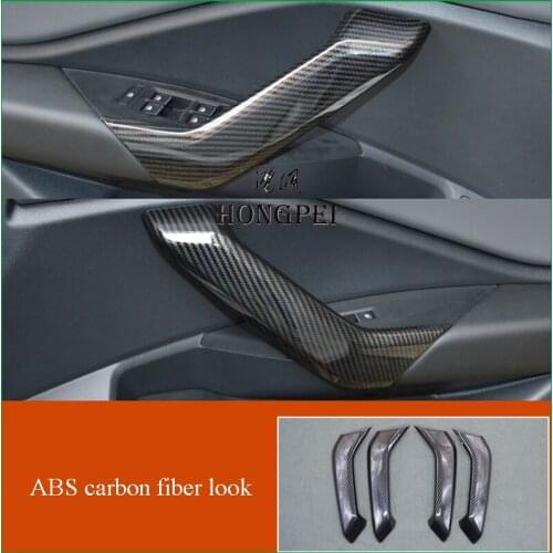 For Volkswagen VW Jetta 2018 2019 2020 Interior Door Handle Cover Frame Sticker Molding Trim Car Styling Auto parts