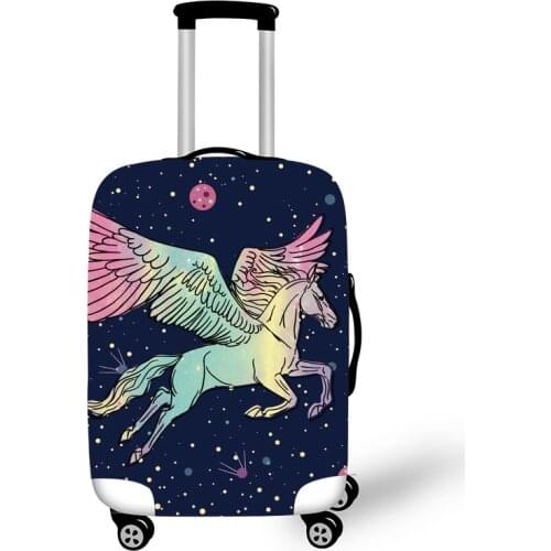 Elastic Luggage Protective Cover Case For Suitcase Protective Cover Trolley Cases Covers 3D Travel Accessories Universe Pattern0