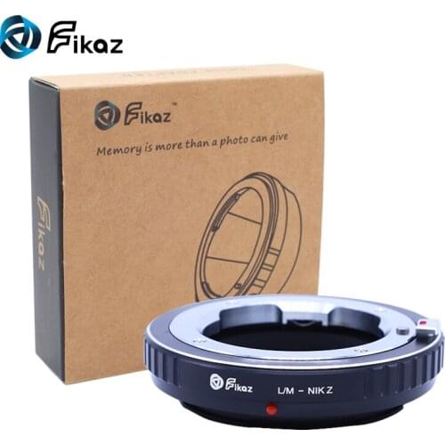 Fikaz L/M-Nik Z Lens Mount Adapter Ring for Leica M L/M Lens to Nikon Z Mount For Nikon Z6 Z7 Camera