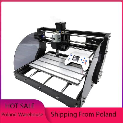 CNC 3018 PRO Laser Engraver Wood CNC Router Machine GRBL ER11 Hobby DIY Engraving Machine for Wood PCB PVC with 2 Baffles