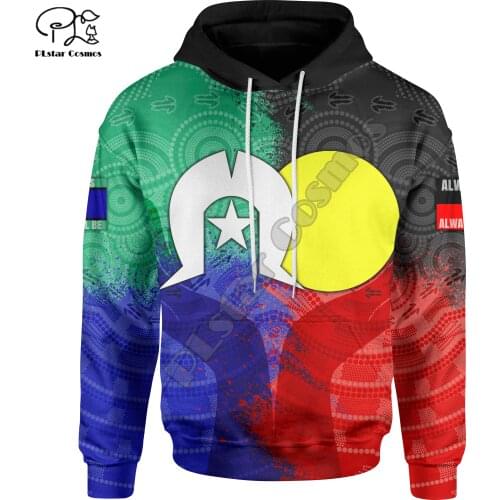 Newest NewFashion Aboriginal Australia Kangaroo Country Tribe Retro Tracksuit 3DPrint Harajuku Casual Funny Hoodies Men/Women 20