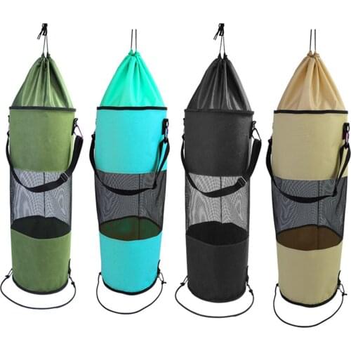 Outdoor Garbage Storage Bag Portable Large Capacity Breathable Eco-friendlynet Bag for Fishing/camping/Ship/yacht/kayak
