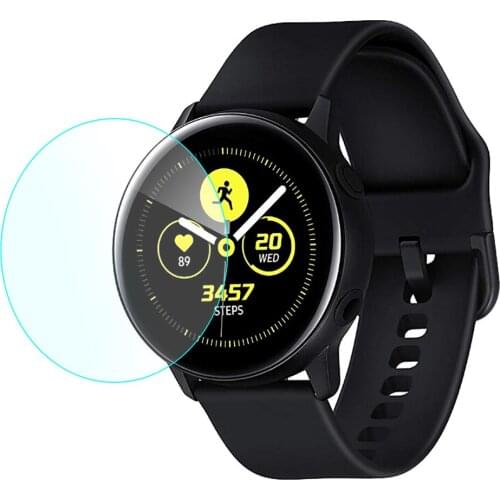 Ouhaobin Full Cover 44mm for samsung galaxy watch active 2 Anti Scrach 0.3mm Tempered Glass Smart Watch screen protector new