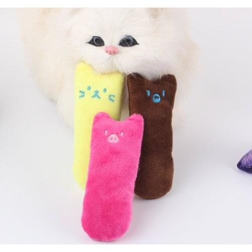 Plush Catnip Toy Creative Little Finger Ring Closed Paper Puzzle Bite Resistant Pet Supplies