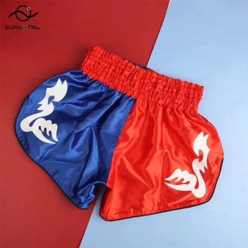Muay Thai Boxing Shorts Cheap Sanda Clothing Womens Mens Kids Kick Boxing Trunks Adult Childrens MMA Short Pants Fight Wear
