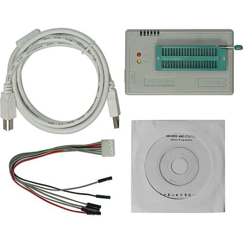 High quality 100% Original New MiniPro TL866A Programmer / TL866 Universal MCU Programmer update TL866II Plus