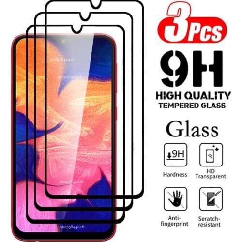 3PCS Tempered Glass for Samsung Galaxy A10 HD Explosion-proof Screen Protector Protective Glass for Samsung Galaxy A 10 A105F