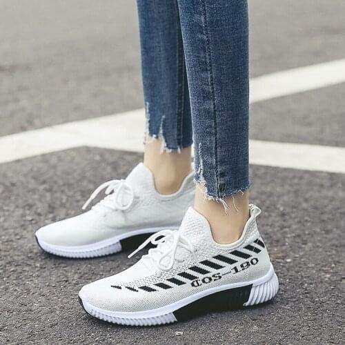 WTAB Woman Trianer Shoes 2019 New Summer Fashion Casual breathable Shoes Women Casual Flats Vulcanize Shoes Sneakers