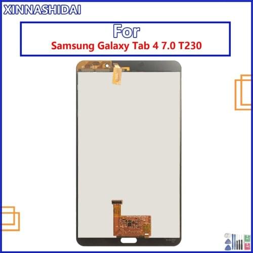 Tablet Lcds For Samsung Galaxy Tab 4 7.0 T230 SM-T230 T231 T235 LCD Display Touch Screen Digitizer Sensor Glass Assembly