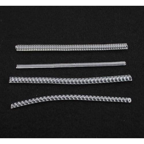 4 PCS Ring Adjuster Invisible Transparent Spiral Cord Tension Reducer Adjustable Sizes Jewelry Tool