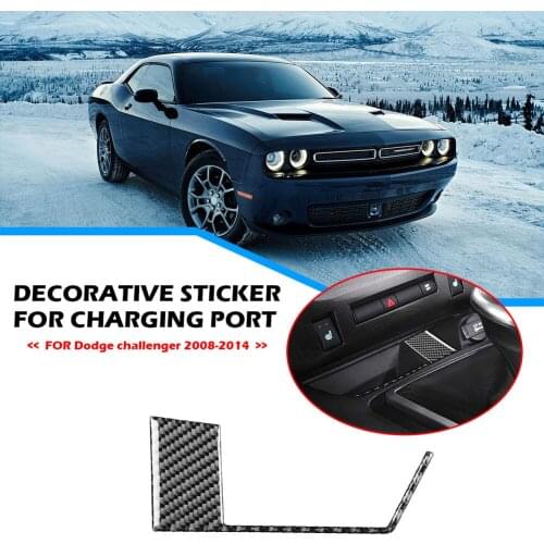 Car Interior Cover Trim Accessories Auto Styling Trim Cover Sticker Parts Sticker for Dodge Challenger 08-14