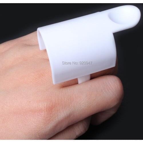 White Pro Wonder Lash Signature Eyelash Extension Glue Ring with Eyelash Pallet Set 1pcs