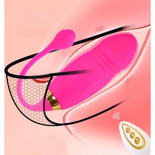 Wireless Remote Control Vibrator Panties Vibrating Eggs Wearable Balls Vibrator G Spot Clitoris Massager Adult Sex Toy for Women