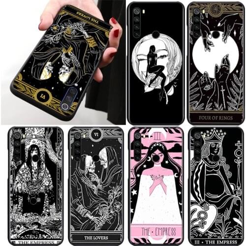 Tarot Egyptien de Art For Xiaomi Mi Note 10 Ultra 9T CC9 Poco X3 NFC M2 Pro 9 SE 8 6 5 A3 A2 A1 Lite Phone Case