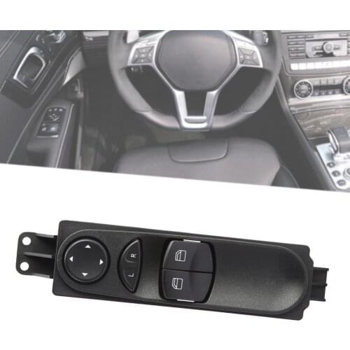 A9065451213 Black ABS Sign Print Button Power Window Control Switch for 16-17 Mercedes-Benz 2500 3500