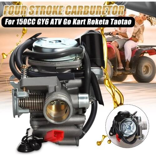Four Stroke Carburetor Auto Motorcycle Scooter Carb 110cc 125CC 150CC GY6 ATV Go Kart Roketa Taotao Bore 24mm For Yamaha
