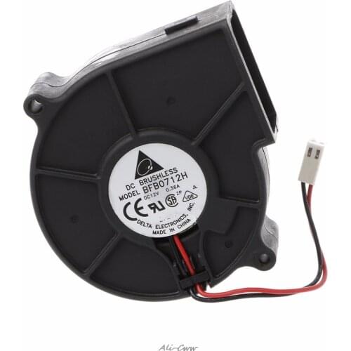 For Delta BFB0712H 7530 DC 12V 0.36A Projector Blower Centrifugal Cooling Fan 75x75x30mm Cooler Fans