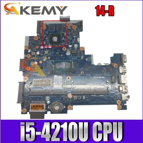 For HP Pavillion 14-R LA-A993P SR1EF i5-4210U N15V-GM-S-A2 DDR3 Notebook motherboard Mainboard full test 100% work