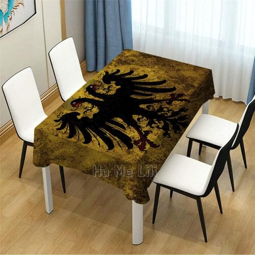 Flags Of The Holy Roman Empire Patten Design Tablecloth For Picnic Kitchen Dinner Table Decor