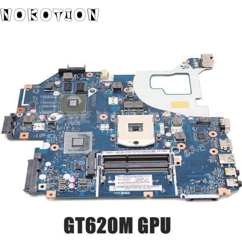 NOKOTION For Acer aspire V3-571G V3-571G Laptop Motherboard NBY1711001 NB.Y1711.001 Q5WVH LA-7912P HM77 DDR3 GT620M 1GB