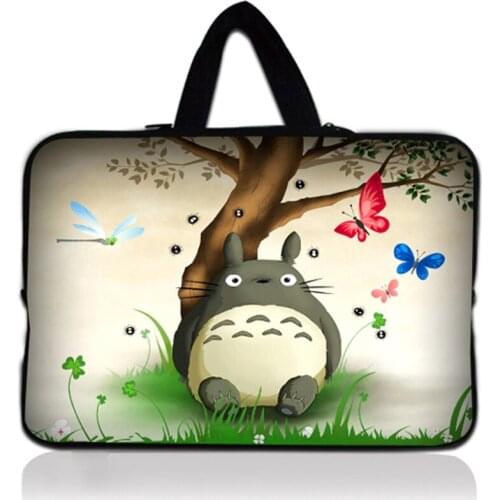 Totoro 15 inch Soft Netbook Laptop Sleeve Case Bag Pouch For Macbook Pro 15.4'' 15.6'' For Dell Hp Lenovo Acer Asus