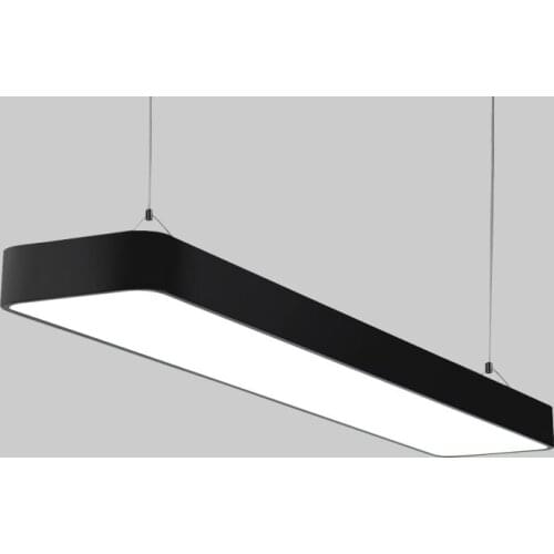 Office LED Pendant Light Creative Hanging Lamp for Living Room Bedroom Modern Suspension Luminaire Black/White Home Decoration