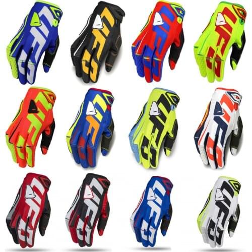 FOXPLAST UFO Motocross Gloves 12 Colors MTB Gloves BMX ATV MTB Off Road Motorcycle gloves Mountain Bike Bicycle Riding Gloves