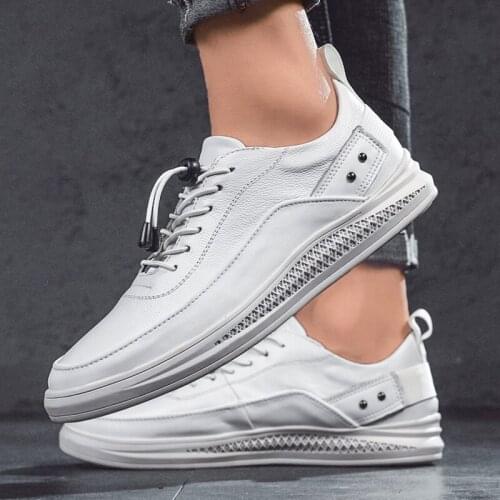 Мужские кожаные кроссовки PHERON China At AliExpress