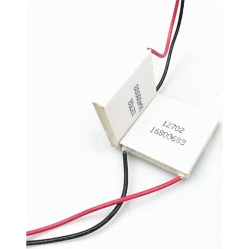 Semiconductor refrigeration sheet TES1-12702 25*25*3.7mm 18W low power 12V 2A beauty medical equipment instrument