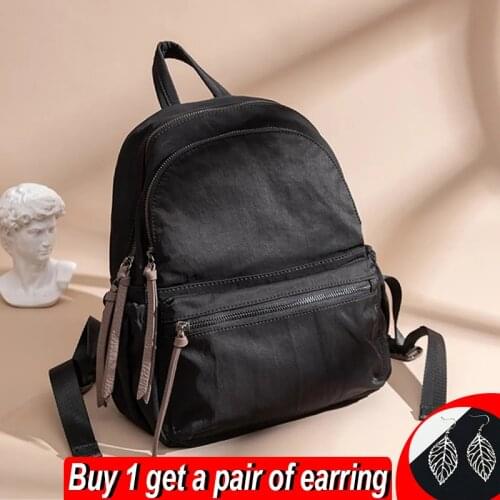 Casual Oxford Backpack Large Capacity Rucksack For Women Teenager School Bookbags Fashion Light Knapsack Simple Cloth Pack Bolsa