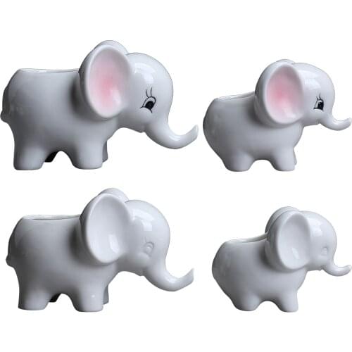 Lovely Pot Table Top Succulent Pot Herb Flowerpot with Drainage Home Decor