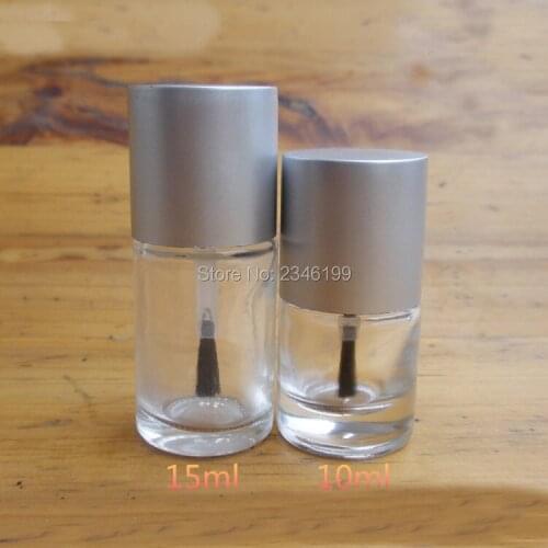 10ml 15ml 20pcs/lot Top Quality Empty Nail Oil Container, Glass DIY Nail Beauty Tool, Clear Elegant Nail Oil Packaging Bottle