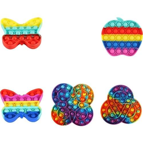 Push Bubble Sensory Toy Autism Needs Squishy Stress Reliever Toys Adult Child Funny Anti-stress Fidget Reliever Stress