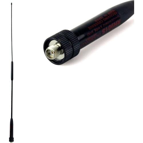 RH901S SMA-Female Dual Band 144/430/MHz wide Band Antenna For Baofeng Walkie Talkie UV-5R UV-5RE UV-B6 UV-82 Two Way Radio