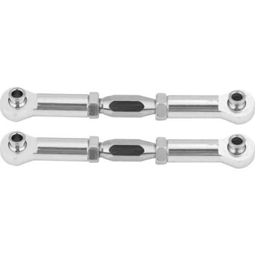 RC Steering Servo Pull Rod,2PCS Steering Rods Rod RC Car for HSP 94111/94188 RC Car Upgrades Accessory Parts