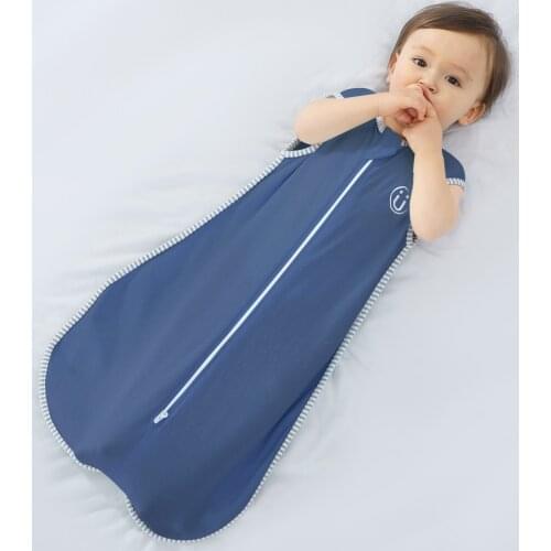 Summer Baby Sleeping Bag Sleeveless Newborn Girls Zipper Swaddle Wrap Toddler Boy Anti Kick Soft Sleeping Cover Infant Bed Sacks