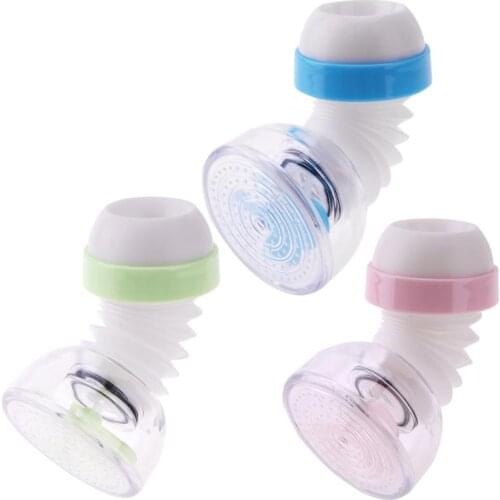 MJEBM 360 Degree Home Rotatable Water Bubbler Swivel Head Water Saving Aerator Nozzle Adapter Device Without Activated Carbon