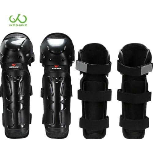 WOSAWE Teenagers Motorcycle Knee Pad Elbow Protection Hard Motocross MTB Bike Body Protector Ski Motorbike Safety Suit Kit