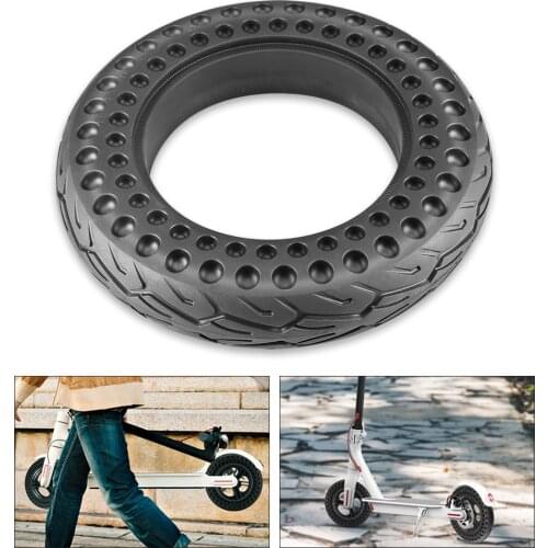 10 Inch Durable Scooter Tyre for Xiaomi Mijia M365 / M365 Electric Scooter Anti-Explosion Tubes Outer Tire Tubeless Solid Tyre