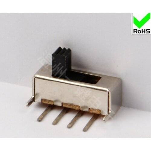 10pcs 3-gear toggle switches 2 fixed feet four feet bent feet Ss-13f24 (1P3T) horizontal switches