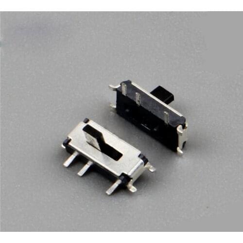 10pcs small dial switch 7 feet 2 positions flank switch micro switch Mini MSK-12C01-01 vertical