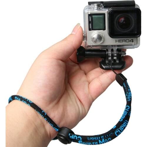 2Pcs Nylon Adjustable Safety Wrist Strap String Hand Lanyard Rope Cord for GoPro Hero4/Hero3+/Hero3/Hero2/Hero1/Xiaoyi Portable