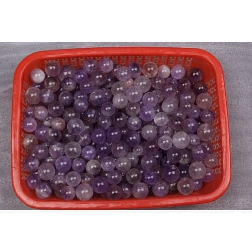 2LB Wholesale Amethyst Quartz Sphere Crystal Healing Reiki Chakra grid ball