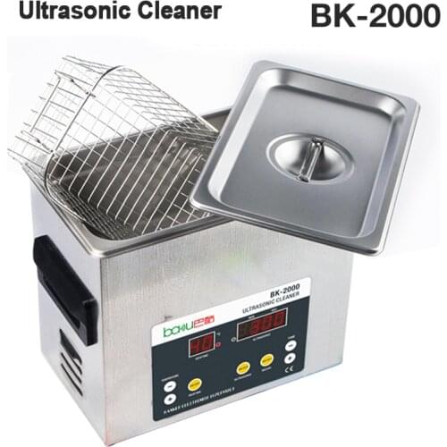 3.2L Large Capacity Ultrasonic Cleaner BK-2000 Household Washing Glasses Fruit Vegetable Jewelry earring watch Cleaning Machine