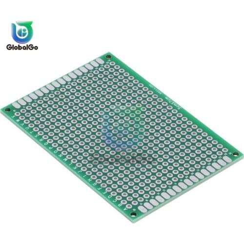 3pcs/Lot 5X7CM Double Side Copper Prototype PCB Universal Board Experimental Development Plate For arduino