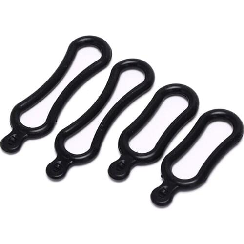 4PCS Black headlight rings Rubber Band PVC Ring for T6 LED Headlight Bike Headlamp Bicycle